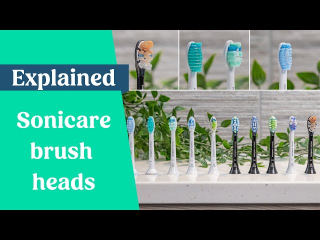 Philips Sonicare Genuine A3 Premium All-in-One Brush Head, Black, 2+1 Pack
