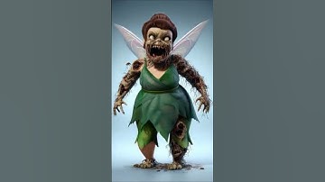 Horror Version Of Tinker Bell Characters! #horror #tinkerbell