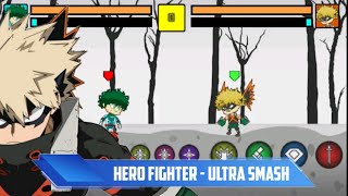 Game Android Offline Boku No Hero Academia " Hero Fighter - Ultra smash " Game Anime Offline Hero screenshot 1