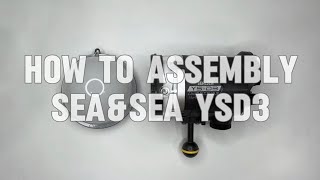 How to assembly light dome diffuser to Sea&Sea YSD3
