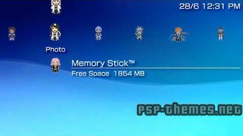 PSP Theme Chibi Bleach_2 PSP-Themes.NET