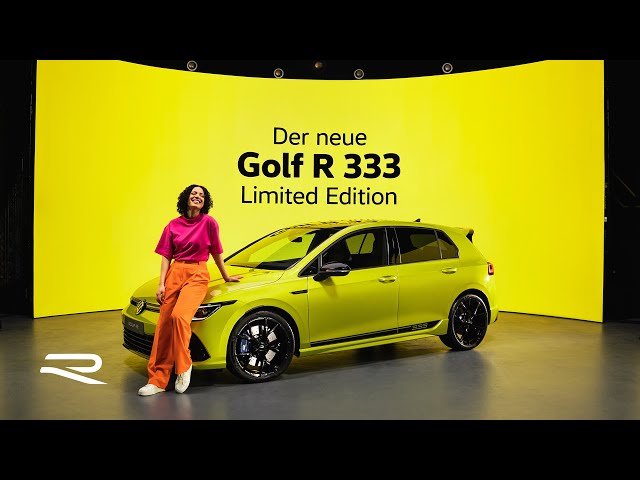 The new Golf R 333 Limited Edition: A true collector's piece