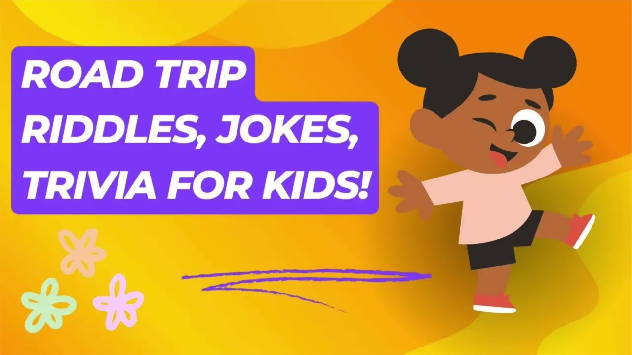 NEW!! Road Trip Riddles and Jokes for Little Kids Pre-K and Kindergarten