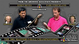 9-Ball - EFREN REYES vs EARL STRICKLAND - 2001 Masters 9-Ball Championship - Hot Seat Match screenshot 5