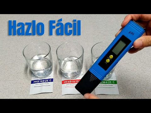 Video: ¿Cómo calibro mi medidor de pH hm?