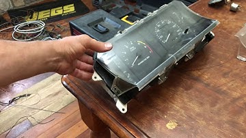 87 thru 93 Mustang dash cluster