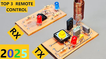 Build These 3 Remote Control Projects Before 2025 – Easy & Impressive! - Electronic Project