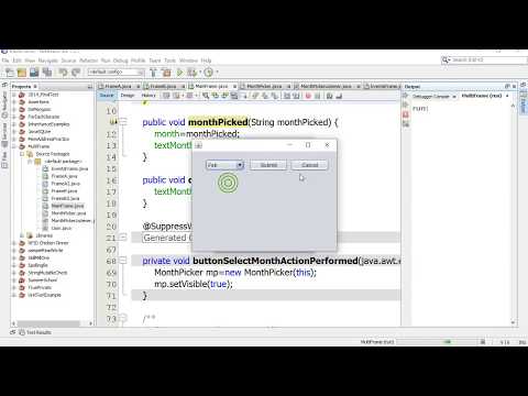 Java JFrames Share Data with other JFrames using Interfaces 03
