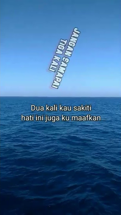 JANGAN SAMPAI TIGA KALI.#shorts