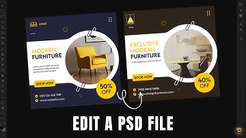 How to Customize and Edit PSD Files in Photoshop 2024