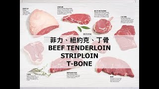 【庖丁解牛】菲力、紐約克、丁骨- 澳洲牛肉分切示範
