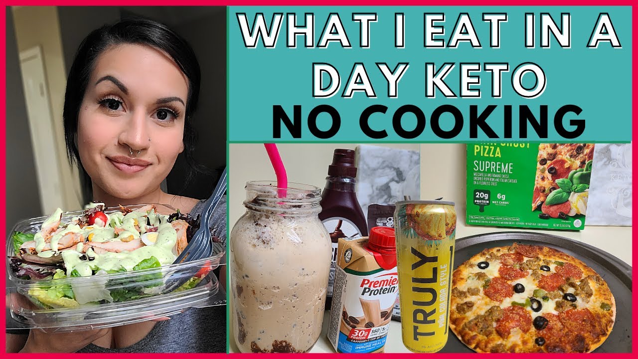What I Eat In A Day Keto No Cooking YouTube