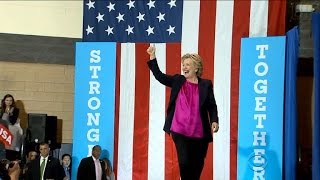 Clinton widens lead in battleground states