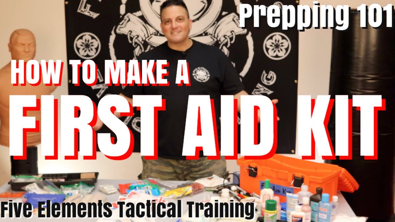 HOW TO MAKE A FIRST AID KIT - DIY FIRST AID KIT CHECKLIST - ESSENTIALS ...