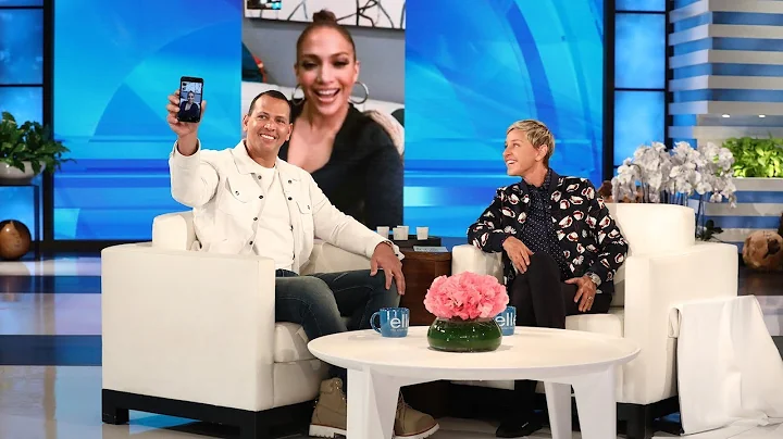 Alex Rodriguez FaceTimes with J.Lo