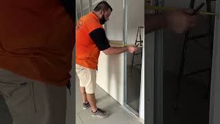 Como fazer divisoria em drywall ? #drywall #acartonado #obra