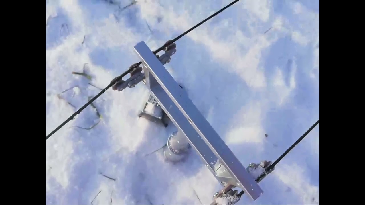 In der 8er-Gondel durch den Schnee - 8-ATW Eis Express