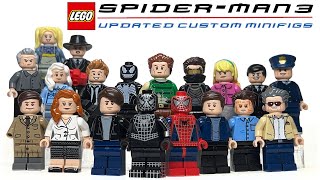 LEGO Spider-Man 3 UPDATED Custom Minifigure Showcase