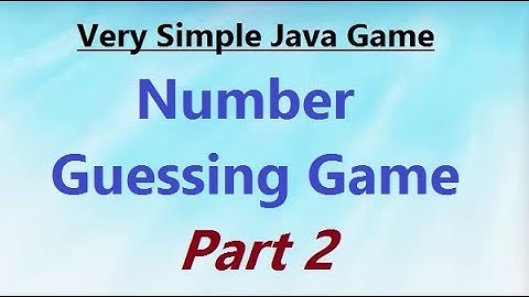 Java GUI - Number Guessing Game (Implement Logic)