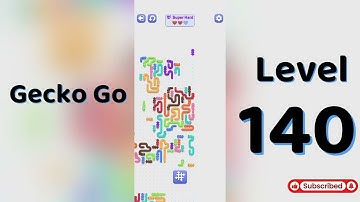 Gecko Go Level 140 Walkthrough 🦎 | Puzzle Escape Game | Safe Path Strategy & Solutions