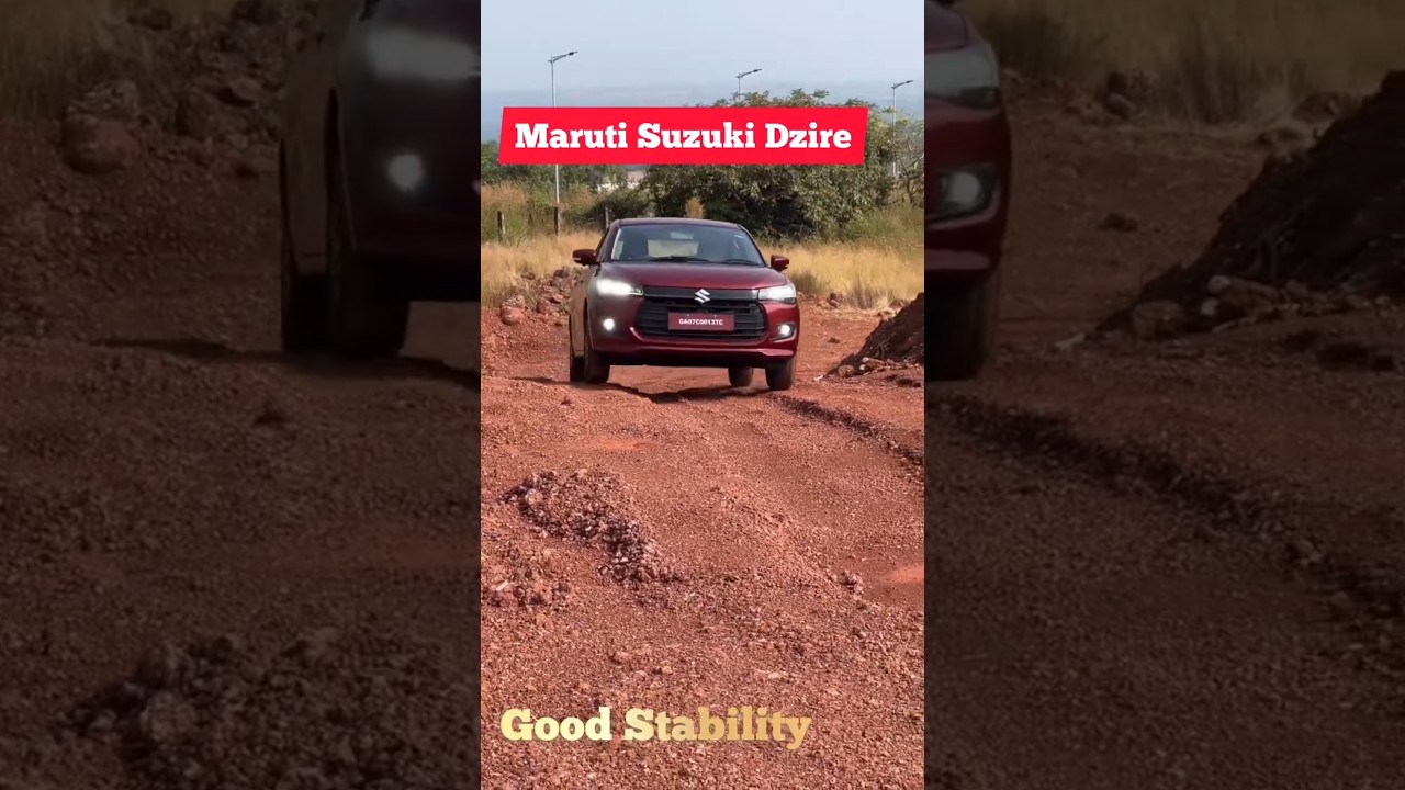 New Maruti Swift Dzire ZXi 2025 Off Road Stability Test 