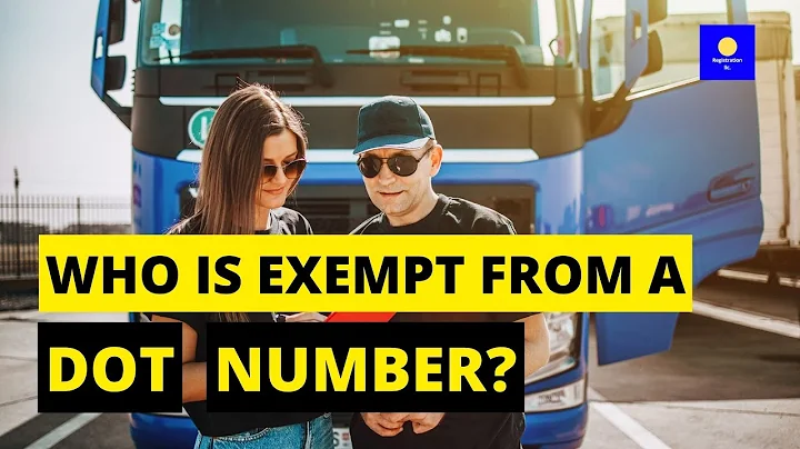 Who is Exempt from a DOT Number | 🔑 Most Commercial businesses are Required 🚚
