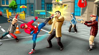 Spider Fighter: Superhero Revenge - Gameplay Walkthrough Levels 1 - 15 BOSS (Android,IOS) Part 1 screenshot 5