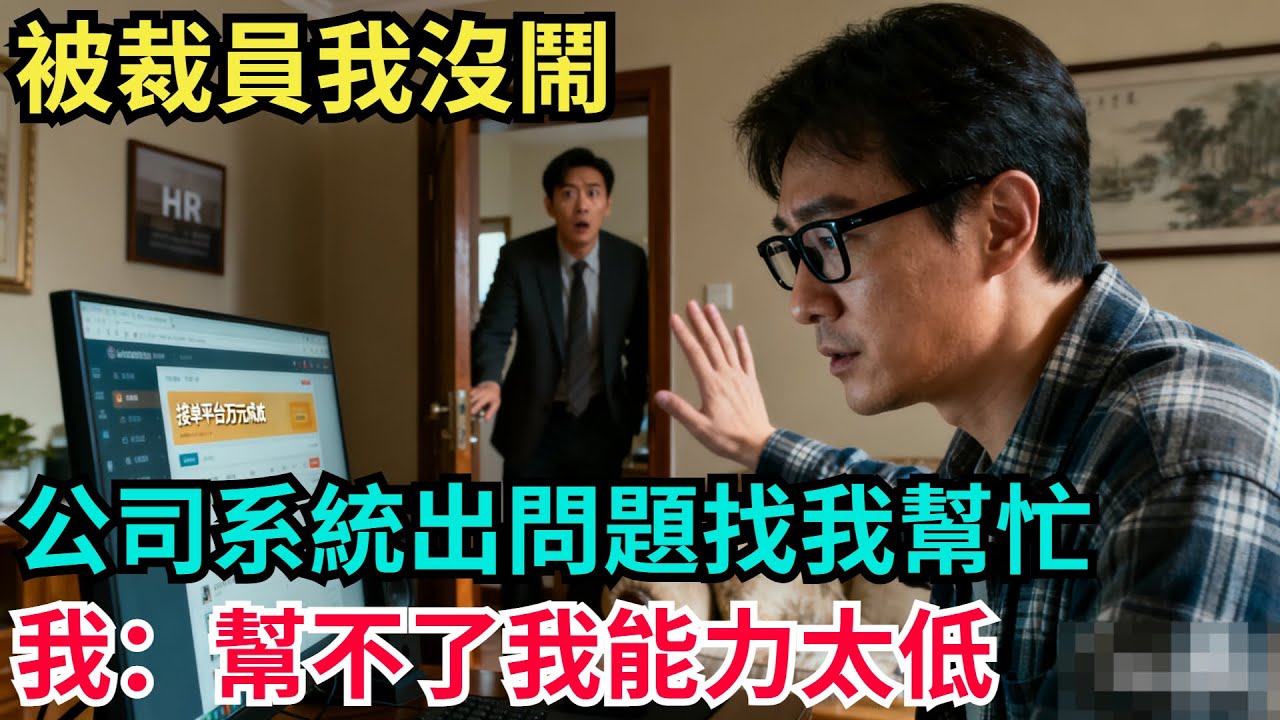 被裁員我沒鬧，公司系統出問題找我幫忙，我：幫不了，我能力太低【奇聞秘事】#奇聞#案件#真相#揭秘#秘事#故事#案件解讀