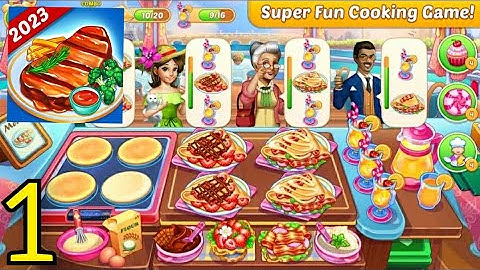Cooking Trendy Gameplay Walkthrough Part 1 Level 1-29 (Android) #cooking #chef