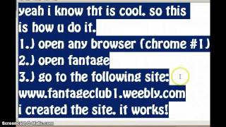 fantage cheats and generators free 100% working