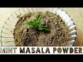 Multipurpose mint masala  mint powder  pudina masala  mint masala  homemade mint masala 