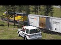 Crash Test Dummy: Police Escape 3 | BeamNG.drive