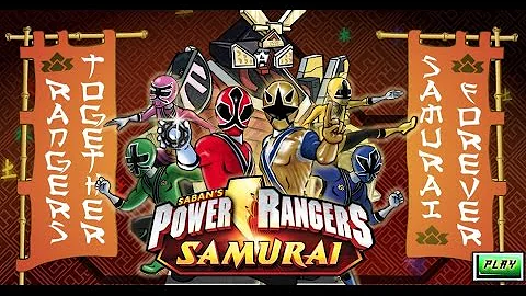 Power Rangers Samurai: Rangers Together, Samurai Forever! - Power Rangers Games
