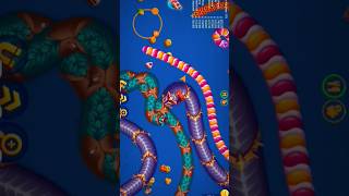 worms zone io snake game slither snake game #wormszone #slithersnake #shortsfeed #snakegame #shorts