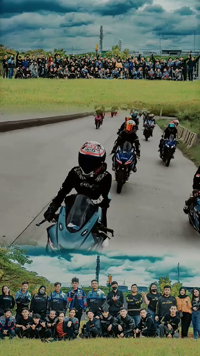 bareng Racing Blue.  #motovlog #mv #channel #r15v3 #subscribe #cikarang #sunmori #yamaha #karawang
