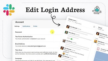 How to change your email in Slack (User Info)