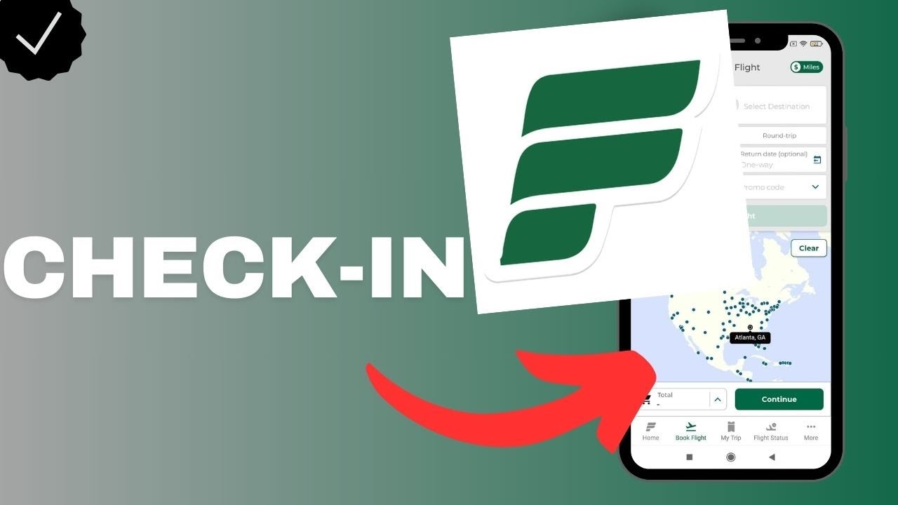 Frontier Check In How to check-in in the Frontier Airlines app? - YouTube