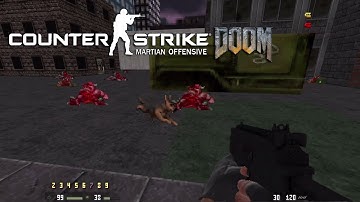Counter Strike Doom Martian Offensive - New Maps Part 3
