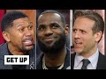 Jalen Rose and Max Kellerman debate LeBron vs. Giannis for NBA MVP | Get Up