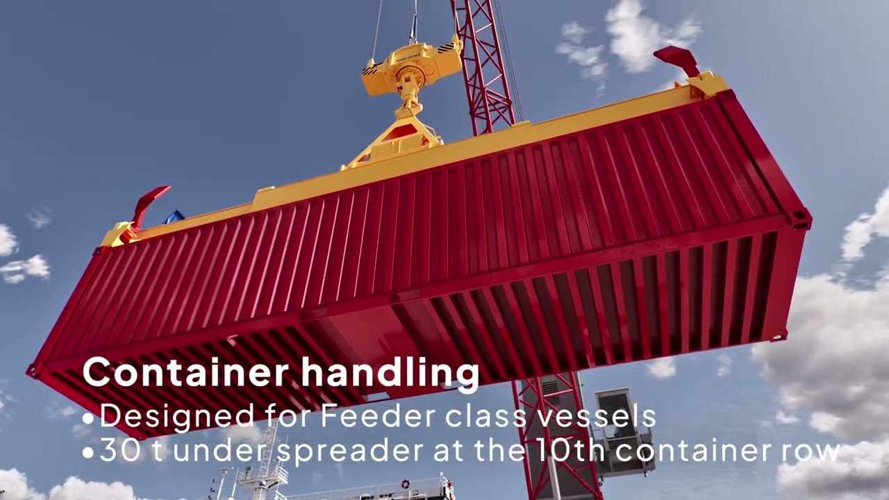 Konecranes Gottwald ESP 4 Mobile Harbor Crane