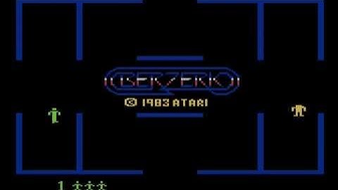 Atari 8-bit computer - Berzerk