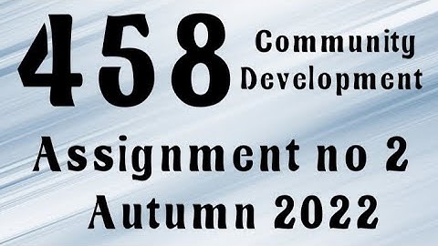 AIOU Code 458 Solved Assignment No.2 Autumn 2022 #aiou #aiousolveassignments