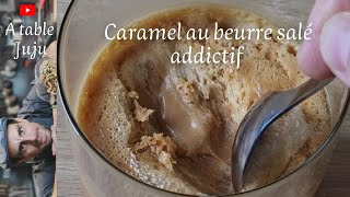 Sauce caramel beurre salé | comment réaliser un caramel | vidéo À table Juju