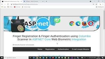 Software Engineer Authenticates himself with a single Finger Touch