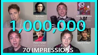 MY BEST IMPRESSIONS!! (1M Sub Montage + Life Story!)