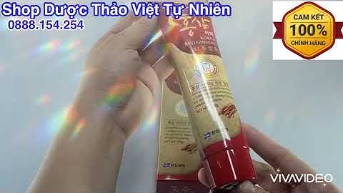 Kem đánh răng hồng sâm hàn quốc giá bao nhiêu