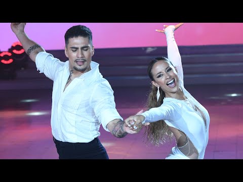 Lourdes Sánchez sorprendió con una rumba de ballroom