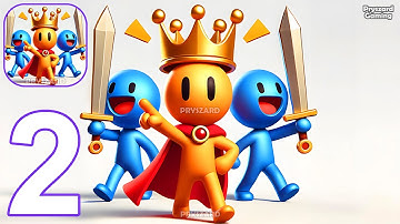 Stickman Factory - Gameplay Walkthrough Part 2 Stickman Gameplay Stick King Army Commander Defense