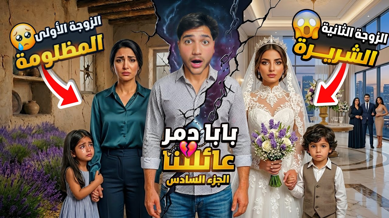 بابا طلق أمي ودمّر العيلة… مستحيل تتوقعوا شو صار معنا بالجزء السادس!! 😳💔🔥