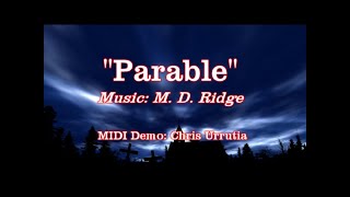 Parable - M. D. Ridge